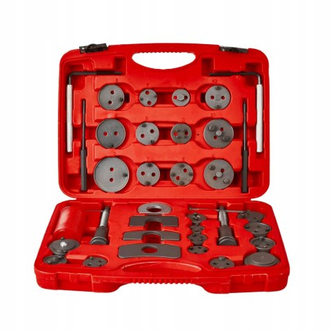 Zestaw do Wyciskania Tłoczków Hamulcowych 35 Elementów Kraft&Dele