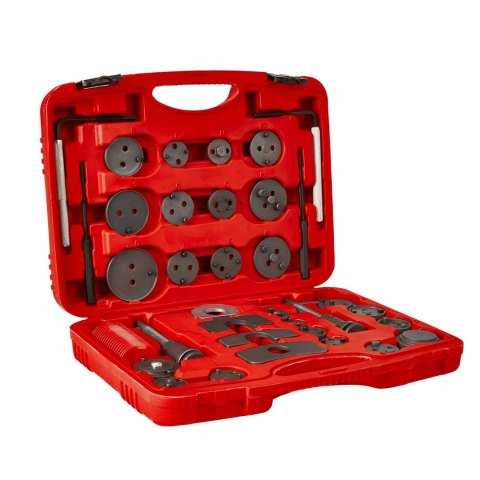 Zestaw do Wyciskania Tłoczków Hamulcowych 35 Elementów Kraft&Dele