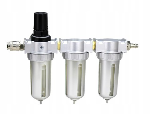 Filtr Powietrza Odwadniacz Lakierniczy Reduktor Manometr 1/2'' Kraft&dele