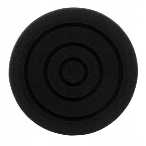 GĄBKA POLERSKA KARBOWANA 150MM GWINT M14 CZARNA