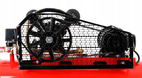 KOMPRESOR 100L 2 TŁOKI NAPĘD PASEK SPREŻARKA 400V