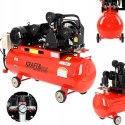 KOMPRESOR POWIETRZA 100L 3 TŁOKI 8 BAR SEPARATOR SPREŻARKA OLEJOWY 400V