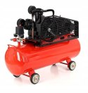 KOMPRESOR POWIETRZA 100L 3 TŁOKI 8 BAR SEPARATOR SPREŻARKA OLEJOWY 400V