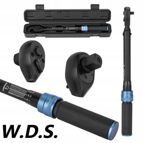 Klucz Dynamometryczny Stal CR-V 1/4" cala 1-25 Nm W.D.S.