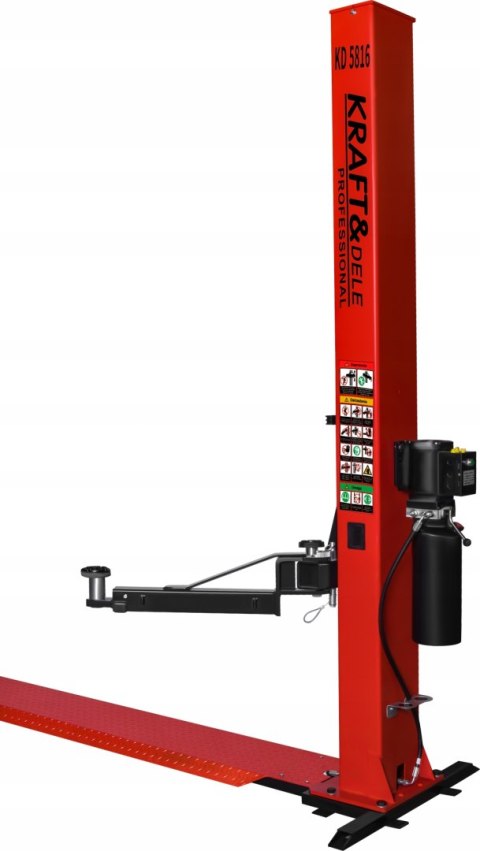 Kolumnowy podnośnik hydrauliczny Kraft&Dele KD5816 Automat RAMA 4T 190cm