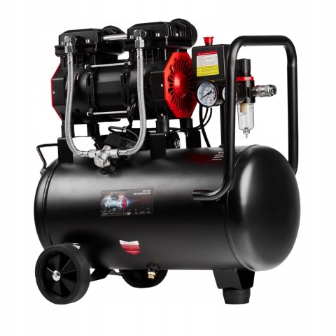 Kompresor Bezolejowy Kraft&Dele 8 Bar 24L 1390W 2800 obr/min.