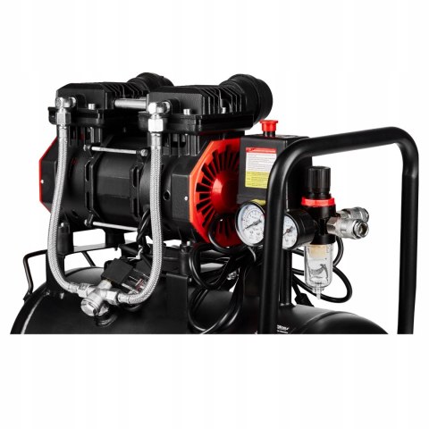 Kompresor Bezolejowy Kraft&Dele 8 Bar 24L 1390W 2800 obr/min.