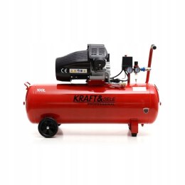 Kompresor olejowy Kraft&Dele KD1480 100 L 8 bar 2 Tłoki 230V