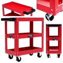 MOCNY WÓZEK WARSZTATOWY NARZĘDZIOWY KÓŁKA Z ZABEZPIECZENIEM KRAFT&DELE