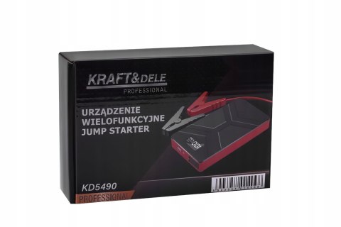 Mocny Akumulator Power Bank Jump STARTER 800A 10000mAh Kraft&Dele