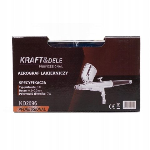 Profesjonalny Aerograf Lakierniczy do Malowania Pistolet 0,2mm / 0,3mm