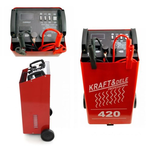 Prostownik z rozruchem 250A 12/24V Kraft&Dele KD1915