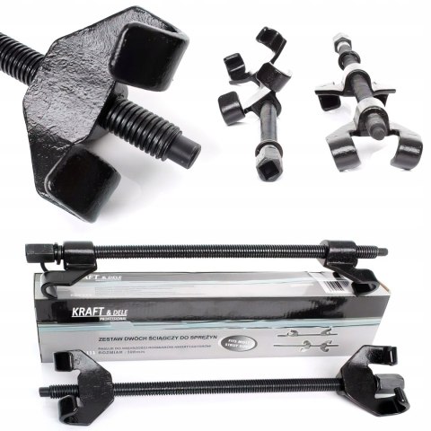 Ściągacze Sprężyn Samochodowych MCPERSON Solidne 380 MM 2 Sztuki Kraft&Dele