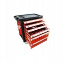 Szafa Skrzynka Narzędziowa Kółka Zamek 6 szuflad 263 Elementy Kraft&Dele