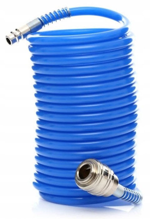 WĄŻ SPIRALNY PNEUMATYCZNY DO KOMPRESORA 5X8MM 20M