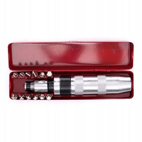 Wkrętak/wykrętak udarowy do podbijania Kraft&Dele KD1448 Zestaw Bitsy 12szt