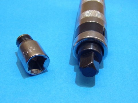 Wkrętak/wykrętak udarowy do podbijania Kraft&Dele KD1448 Zestaw Bitsy 12szt