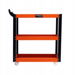 Wózek Warsztatowy Szafka Serwisowy na Narzędzia Mocny 3 Półki KRAFT&DELE