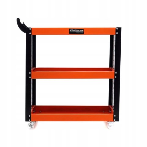 Wózek Warsztatowy Szafka Serwisowy na Narzędzia Mocny 3 Półki KRAFT&DELE