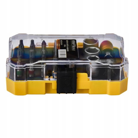 ZESTAW BITÓW NASADEK KOŃCÓWEK 28 ELEMENTÓW WALIZKA