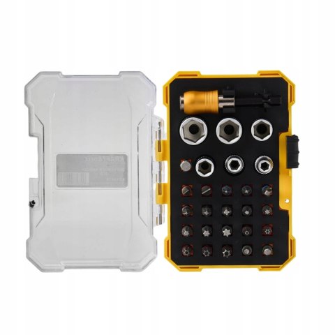 ZESTAW BITÓW NASADEK KOŃCÓWEK 28 ELEMENTÓW WALIZKA