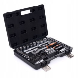 ZESTAW KLUCZY NASADOWYCH 72EL GRZECHOTKA TORX