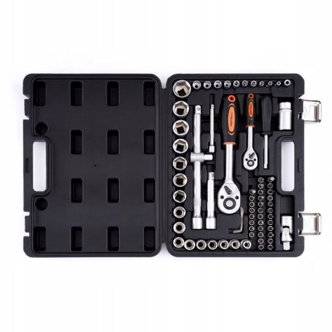 ZESTAW KLUCZY NASADOWYCH 72EL GRZECHOTKA TORX