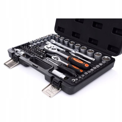 ZESTAW KLUCZY NASADOWYCH 72EL GRZECHOTKA TORX