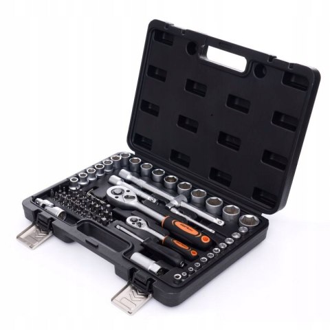 ZESTAW KLUCZY NASADOWYCH 72EL GRZECHOTKA TORX