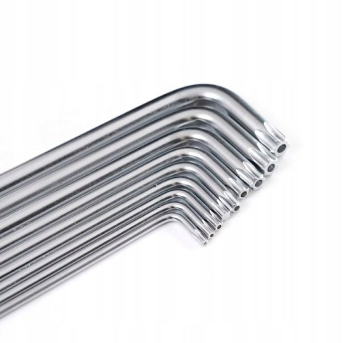 ZESTAW KOLOROWYCH IMBUSÓW TORX 9 EL. KRAFT&DELE KD11933