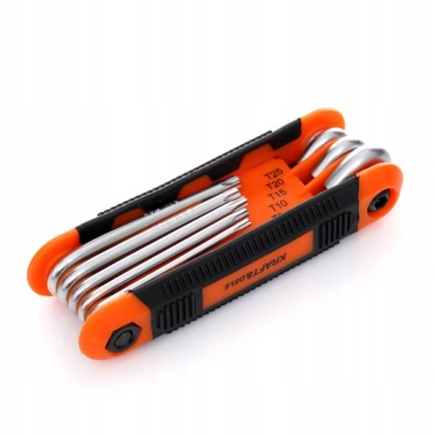 Zestaw Imbusów Składanych 8 sztuk elementów HEX Kraft&Dele KD11935