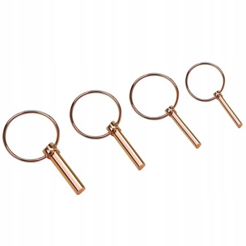 Zestaw Zawleczek z Kółkiem Sprężynowe Maszyn Rolniczych 50 Sztuk Kraft&Dele