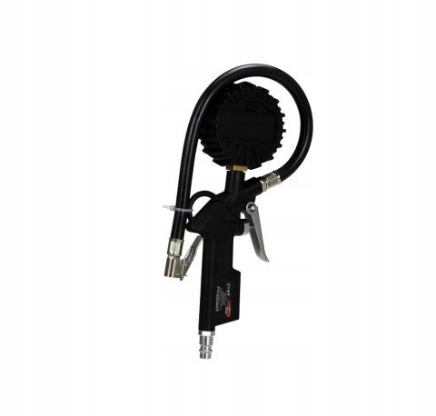 Cyfrowy LCD Pistolet Pompowania Kół Opon Manometr 12 bar 1/4'' KRAFT&DELE