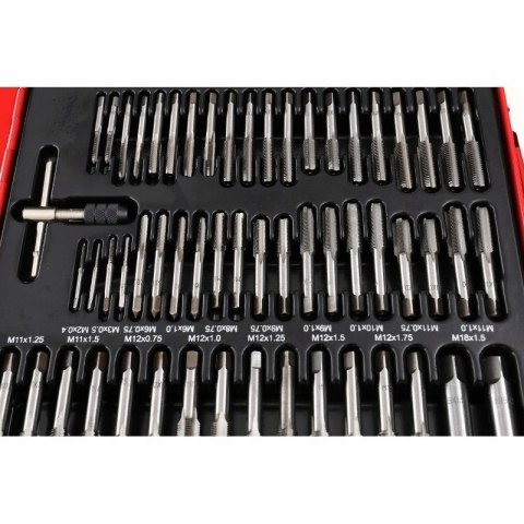 GWINTOWNIKI I NARZYNKI 110 ELEMENTÓW ZESTAW