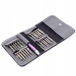 MINI ZESTAW WKRĘTAKÓW PRECYZYJNYCH ŚRUBOKRĘTY 25SZ KD10953