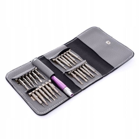 MINI ZESTAW WKRĘTAKÓW PRECYZYJNYCH ŚRUBOKRĘTY 25SZ KD10953