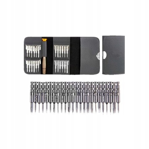 MINI ZESTAW WKRĘTAKÓW PRECYZYJNYCH ŚRUBOKRĘTY 25SZ KD10953