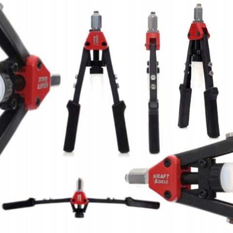 NITOWNICA RĘCZNA 13 CALI 4 WYMIENNE KOŃCÓWKI KD10113