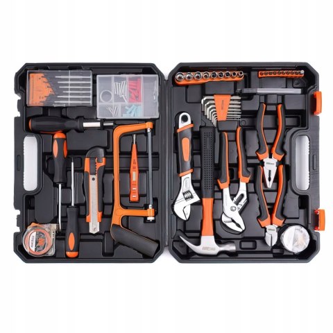 Narzędzia 100 Częściowy Zestaw Narzędzi 100 Elementów Walizka Kraft&Dele