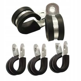 Obejma Opaska Zaciskowa z Gumowym Wypełnieniem 6 mm 5 Sztuk Kraft&Dele