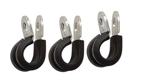 Obejma Opaska Zaciskowa z Gumowym Wypełnieniem 6 mm 5 Sztuk Kraft&Dele