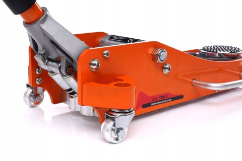 PODNOŚNIK WARSZTAT NISKOPROFILOWY HYDRAULICZNY ŻABA LEWAREK 2.5T 85-470MM