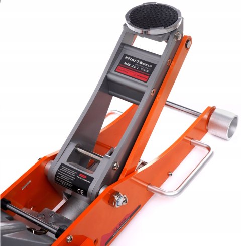 PODNOŚNIK WARSZTAT NISKOPROFILOWY HYDRAULICZNY ŻABA LEWAREK 2.5T 85-470MM