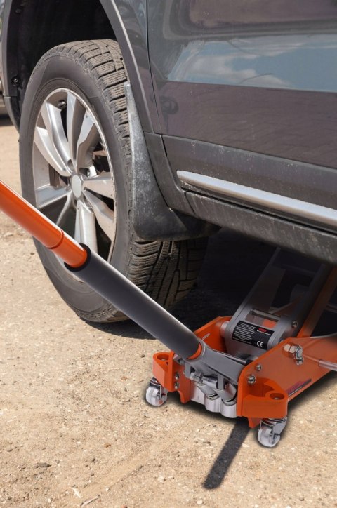 PODNOŚNIK WARSZTAT NISKOPROFILOWY HYDRAULICZNY ŻABA LEWAREK 2.5T 85-470MM