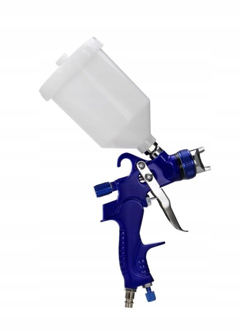 Pistolet Lakierniczy 600 ml 4 bar Dysze 2x 1,7 2 mm 90-170 l/min Kraft&Dele