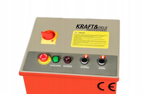 Podnośnik Nożycowy Automatyczny Samochodowy Warsztatowy 3,8T 230V 2,2kW