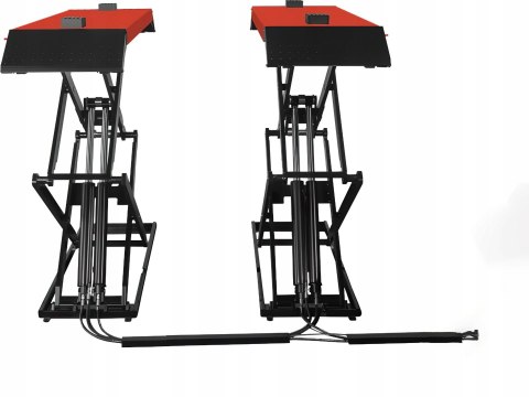 Podnośnik Nożycowy Automatyczny Samochodowy Warsztatowy 3,8T 230V 2,2kW