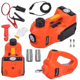 Podnośnik Samochodowy Klucz Kół Elektryczny Zapalniczka 12V 150W 5T 450 mm