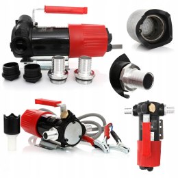 Pompa do Spuszczania Ropy Oleju Benzyny 24V Kraft&dele