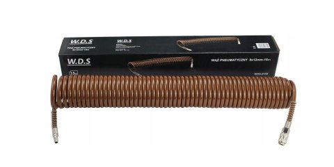 Wąż Spiralny Pneumatyczny do Kompresora 8x12 mm 15 m 8 Bar Kraft&Dele